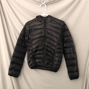 Medium Black Fiore winter jacket